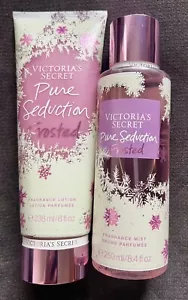 NOS - VICTORIA’S SECRET Pure Seduction Frosted Fragrance Mist & Lotion RARE NEW - Picture 1 of 2
