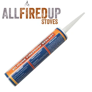 High Temperature Silicone Sealant Flues, Stoves, Glass Heat Resistant to 1200°C - Picture 1 of 7