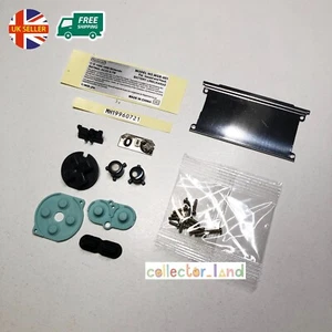 Gameboy Pocket GBP Replacement Repair Kit Screw Set Buttons Silicon Parts Pads - Picture 1 of 6