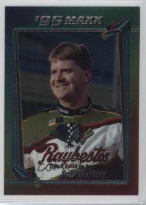 1995 Maxx Premier Plus Chromium Jeff Burton #8