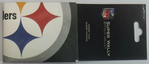 Pittsburgh Steelers Super Wally Bi-Fold Wallet 40031 Cover