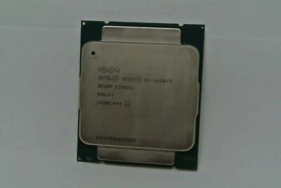 Procesador CPU Intel Xeon E5-1620 v3 SR20P 3,5 GHz cuatro núcleos LGA 2011-3  Foto 1 de 2