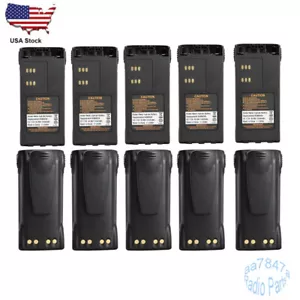 Lotto10 Batteria 1500mAh NI-MH per radio GP328 GP338 GP340 PRO5150 PRO7150 HNN9008 - Foto 1 di 4