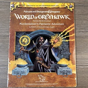 1984 AD&D Dungeons & Dragons Greyhawk Mordenkainen's Fantastic Adventure 9112 - Picture 1 of 12