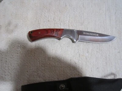 Winchester Fixed Blade Hunting Knife with Sheath 4" Blade New - Image 1 of 4