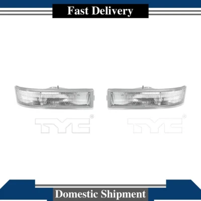 Luz de señalización lateral de estacionamiento con señal de giro TYC delantera 2 para Chevrolet Astro 1995 1996 Foto 1 de 4