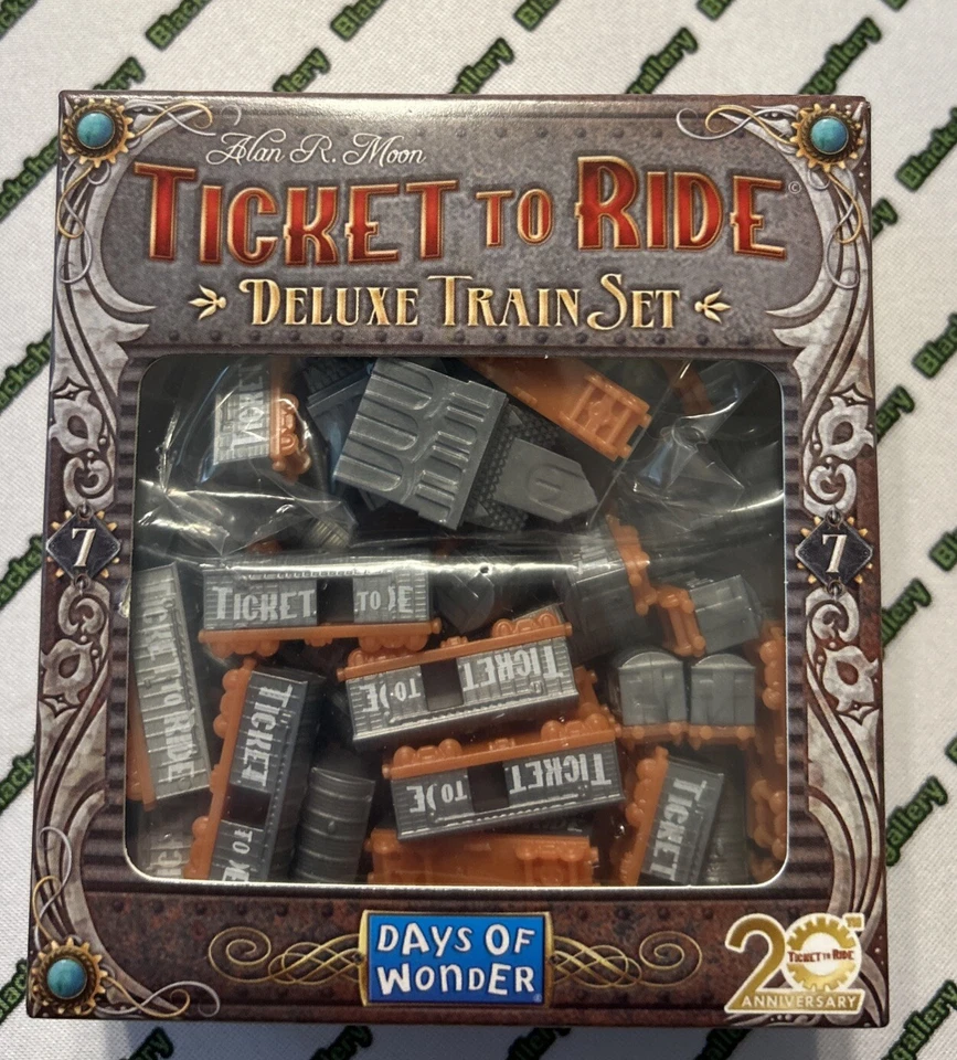 New Sealed Ticket to Ride Deluxe Train Set 7 Hobby Next Orange Promo x1 - Image 1 of 3