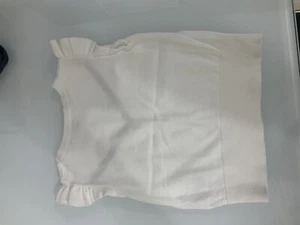 Bonpoint Girl Size 4 White Vest - Picture 1 of 7