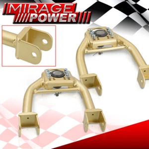 For 92-95 Civic / 94-01 Integra 2PC Front Adjustable Control Arm Camber Kit Gold - Picture 1 of 3