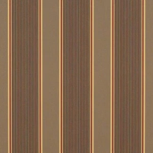 2 yards- Premium Brand 46" Stripe Cocoa  Awning / Marine / Shade Fabric - Picture 1 of 1