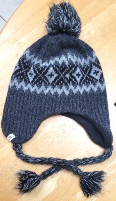 Gorro de invierno Thinsulate orejeras estilo canadiense trampero acrílico lana de cordero Foto 1 de 4