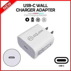 B2G1 FREE 20W FAST Charger Block USB Type C Wall For Motorola Moto G/ G64 / G04s - Picture 1 of 6