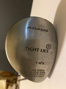 Adams Golf Club Super Shaft Tight Lies T 16 degrees S Regular - Picture 1 of 8