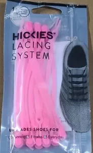 Pink Shoe Lacing System ~ Elastic Adjustable ~ 14 Laces ~ No Tie-Slip On - Picture 1 of 4
