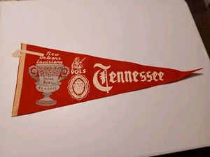 Vintage Tennessee Vols Sugar Bowl Pennant New Orleans Louisiana Read... - Picture 1 of 11