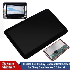 Pantalla LCD para 21-23 Chevrolet Tahoe Suburban GMC Yukon reposacabezas asiento trasero TV - Imagen 1 de 10