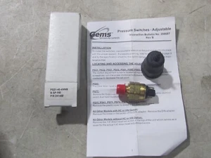 NEW Gems Pressure Switch New Ps31-40-4MNB-B-SP-RB - Picture 1 of 5