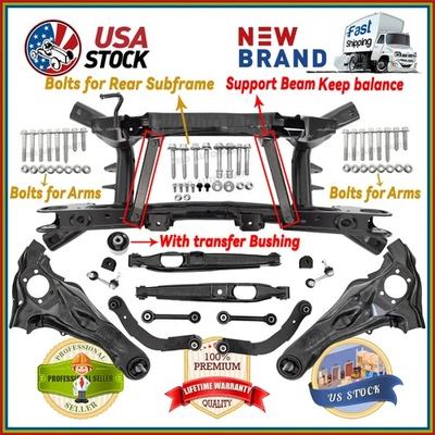 Rear Suspension Arms Crossmember Kit For Jeep Compass Patriot 2007-2016 4WD AWD - Image 1 of 4