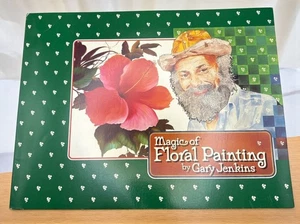 Magic of Floral Painting By Gary Jenkins Art Lessons Book KOCE TV 1986 - Picture 1 of 22