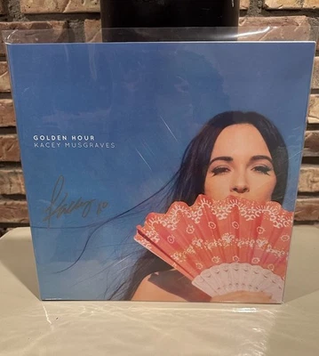 Signed Autographed Kacey Musgraves Golden Hour Grammy Winning Vinyl Record LP - Image 1 of 4