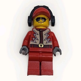 LEGO : Minifigure Minifig ~ Monster Truck Driver with Hat / 10655 (yy45)