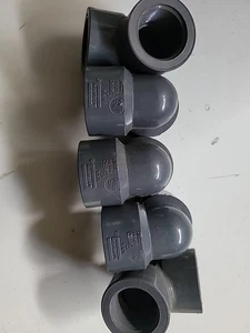 Lot of 5 - Spears 806-005S  1” PVC SCH80  90 Elbow New Other Fpt To Fpt  - Picture 1 of 1