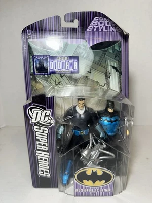 DC Super Heroes Bruce Wayne to Batman S3 Select Sculpt Series Mattel 2007 Nuevo en caja Foto 1 de 4