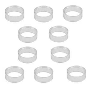 10 PCS Acrylic Clear Display Stand Sphere Holder For Crystal Ball Support Decor - Picture 1 of 14