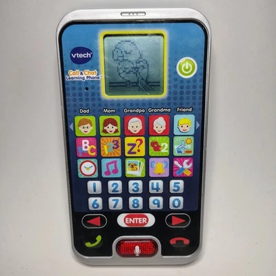 VTech Call and Chat Learning Smart Phone Toy Children Great Working Condition  - Image 1 of 3
