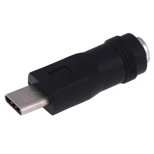 1pcs 5.5*2.1mm Female jack to Type-C 3.1 Male Plug 90 / 180 Degrees DC -*- _pu - Zdjęcie 1 z 12