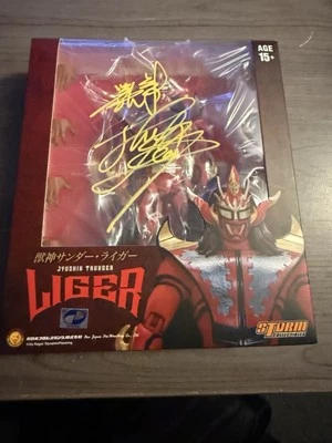 Boneco Jushin Thunder Liger assinado Jsa Witnessed Japão luta livre Wwe - Imagem 1 de 4