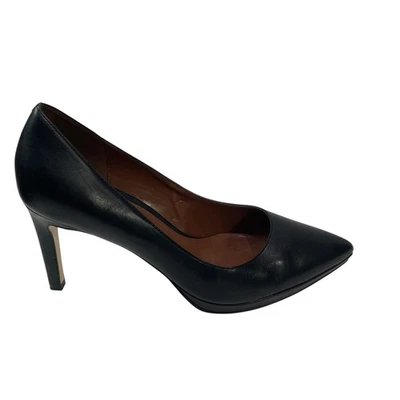 Cole Haan Tacones Clásicos de Cuero Negro Punta Punta Mujer Talla 6.5B Foto 1 de 4