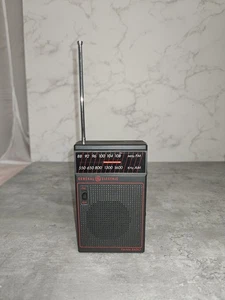 Vintage General Electric Portable Transistor AM/FM Pocket Radio 7-25826 tested - Picture 1 of 11