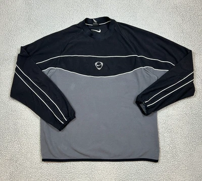 Vintage Nike Y2K Soccer Thermafit Crewneck Training Sweatshirt Mens Size Large - Image 1 of 4