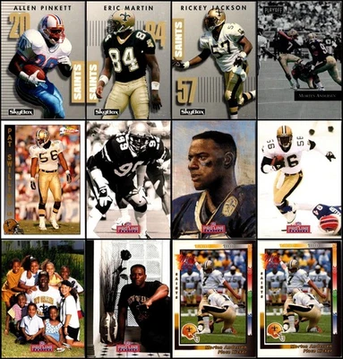 1992 New Orleans Saints (31) Card Lot - UNIQUE FIND – ONE OF A KIND - Image 1 of 4