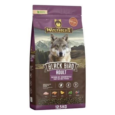 Wolfsblut Black Bird Adult Truthahn mit Süßkartoffel Hundefutter 12,5 kg - Bild 1 von 2