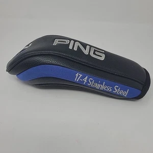 Ping G2 Fairway 3 Wood Headcover Black Blue 17-4 Stainless Steel No Tag - Picture 1 of 7