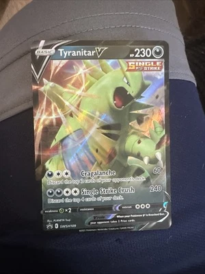 Tyranitar V SWSH109 SWSH: Sword & Shield Promo Cards Holo - Image 1 of 2
