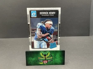 2016 Panini Donruss Optic Derrick Henry #165 Rated Rookie - Foto 1 di 2
