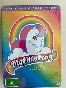My Little Pony Tin Case The Original 1980's Series ( 7DVD Disk Set Box) Region 4