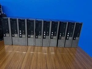 Lot 10 Dell OptiPlex 7010 USFF i5 8GB RAM 500gb HDD Win 10 - Picture 1 of 1