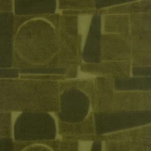 Tela de terciopelo geométrico abstracto George Spencer - Espárragos de ajedrez 0,55 yardas 3007F-02 - Imagen 1 de 1