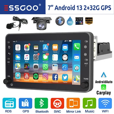 Android 13 Autoradio Carplay GPS Navi RDS Kamera Für Alfa Romeo 159 Spider Brera - Bild 1 von 4