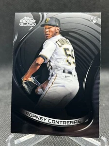 ROANSY CONTRERAS 2022 Topps CHROME BLACK PITTSBURGH PIRATES RC #81 - Picture 1 of 1