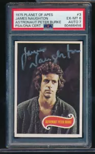 1975 Planet of the Apes #3 Burke PSA 6 James Naughton signed auto PSA/DNA 7 - Picture 1 of 2