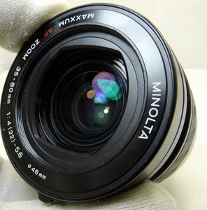 Minolta 35-80mm f4-5.6 Lens Maxxum Haze inside - Parts or Repair AS IS - Picture 1 of 11