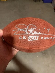 Joe Theismann Signed Wilson Football Game Ball REDSKINS - 100% Authentic - Picture 1 of 2