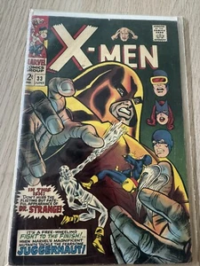 X-Men #33, FN 6.0, Juggernaut, Dr. Strange, Cyclops, Beast, Marvel Girl - Picture 1 of 3