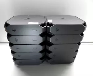 LOT OF 10 | HP Z2 Mini G3 WorkStation | i5-7500 3.40GHz | 16GB RAM 256/500GB SSD - Picture 1 of 15
