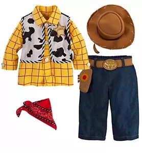 DISNEY STORE TOY STORY WOODY BABY COSTUME 3/6/12/18/ 24 Meses - Imagen 1 de 1